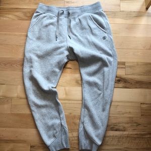 g star raw grey sweatpants